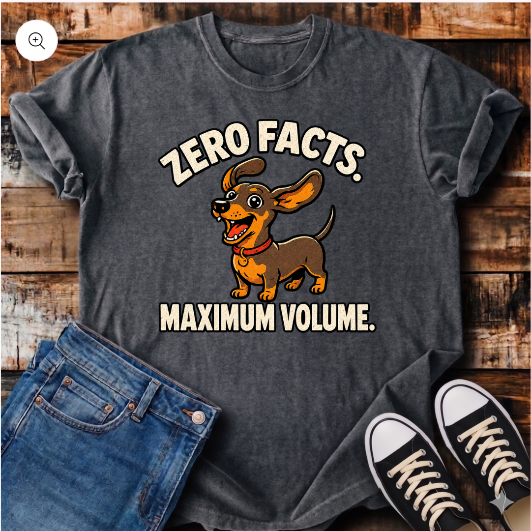 Zero Facts Maximum Volume T-Shirt