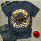 Black and Tan Long and Legendary T-Shirt