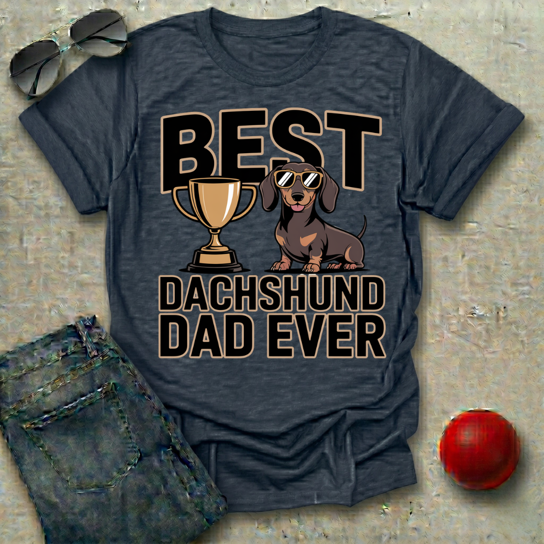 Best Dachshund Dad Ever T-Shirt