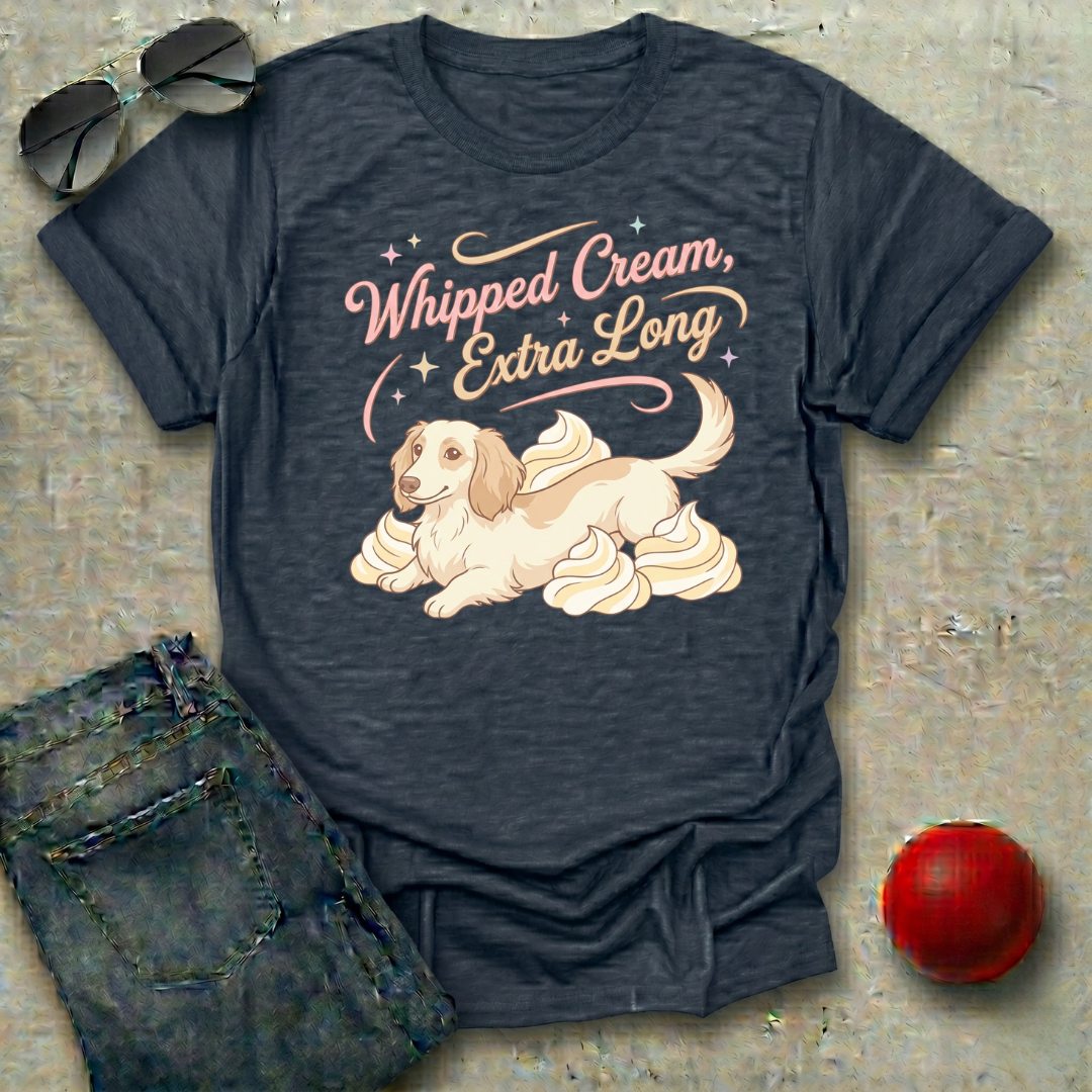 Whipped Cream Extra Long T-Shirt