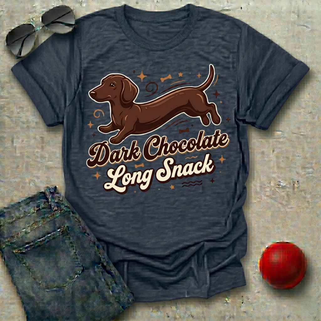 Dark Chocolate Long Snack T-Shirt