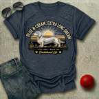 Blue and Cream, Extra Long Dream T-Shirt