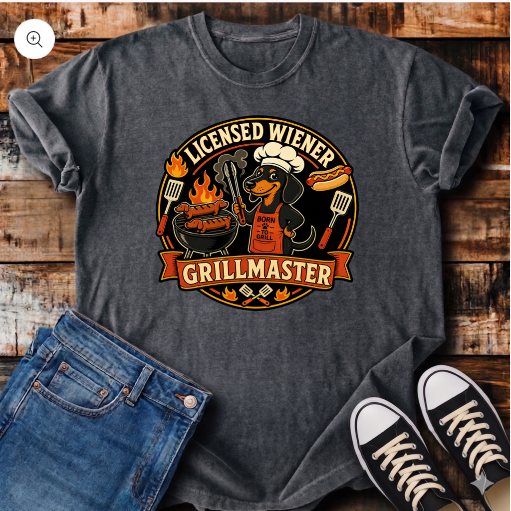 Licensed Wiener Grillmaster T-Shirt