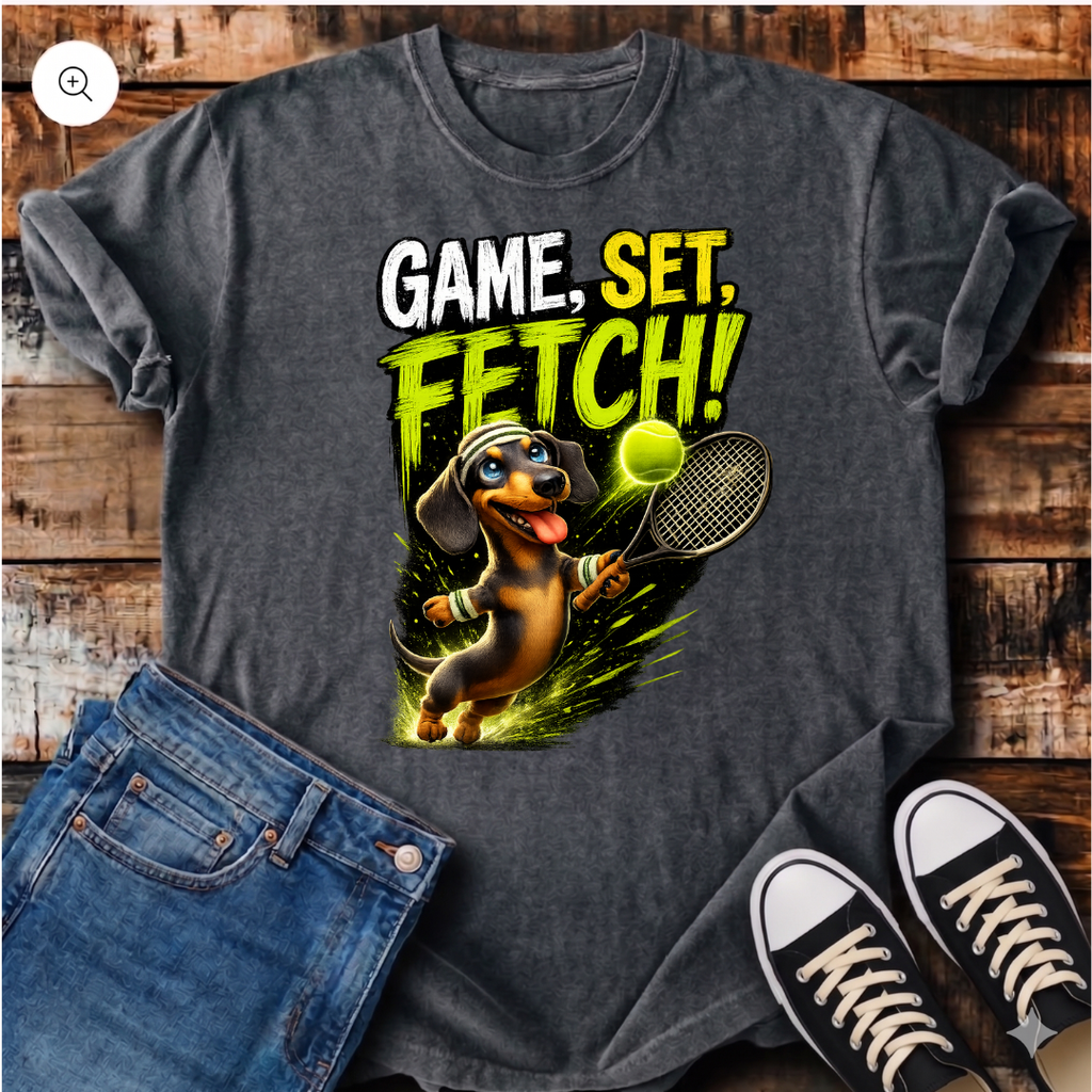 Game, Set, Fetch T-Shirt