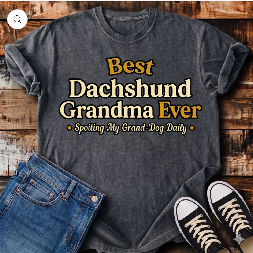 Best Dachshund Grandma T-Shirt