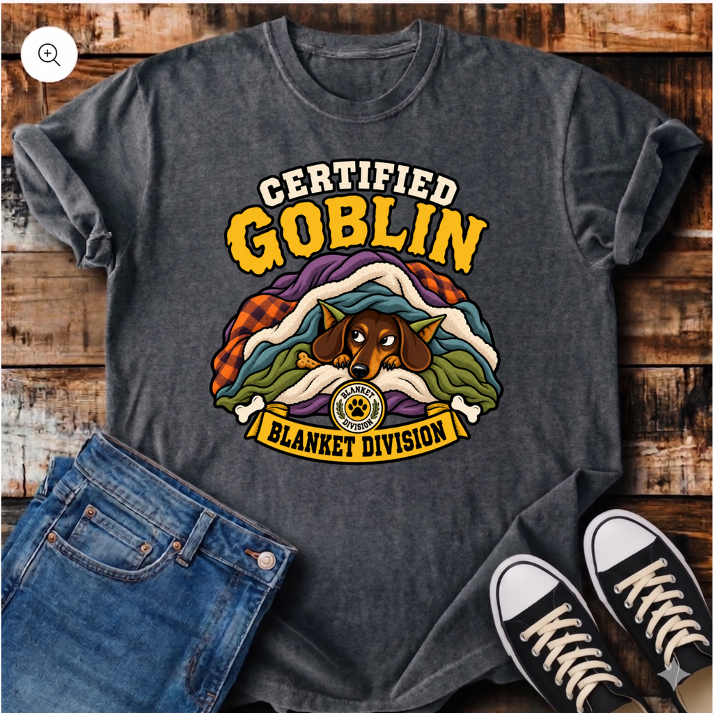 Certified Goblin Blanket Division T-Shirt
