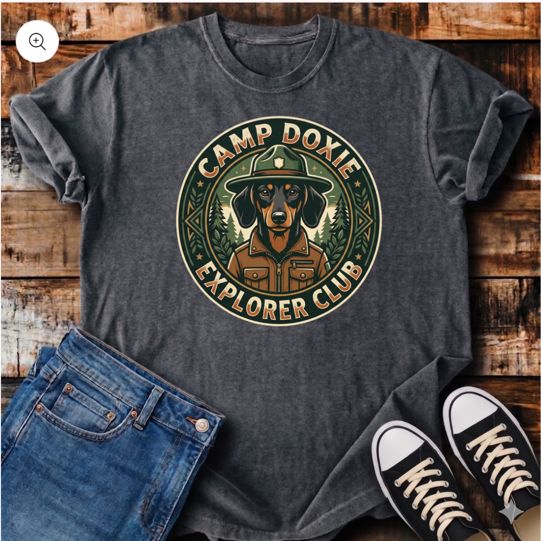 Camp Doxie Explorer Club T-Shirt