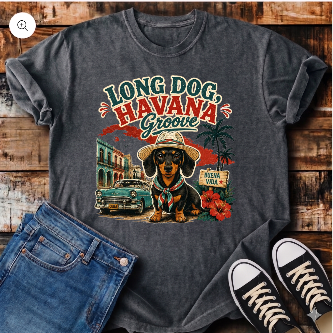 Long Dog Havana Groove T-Shirt