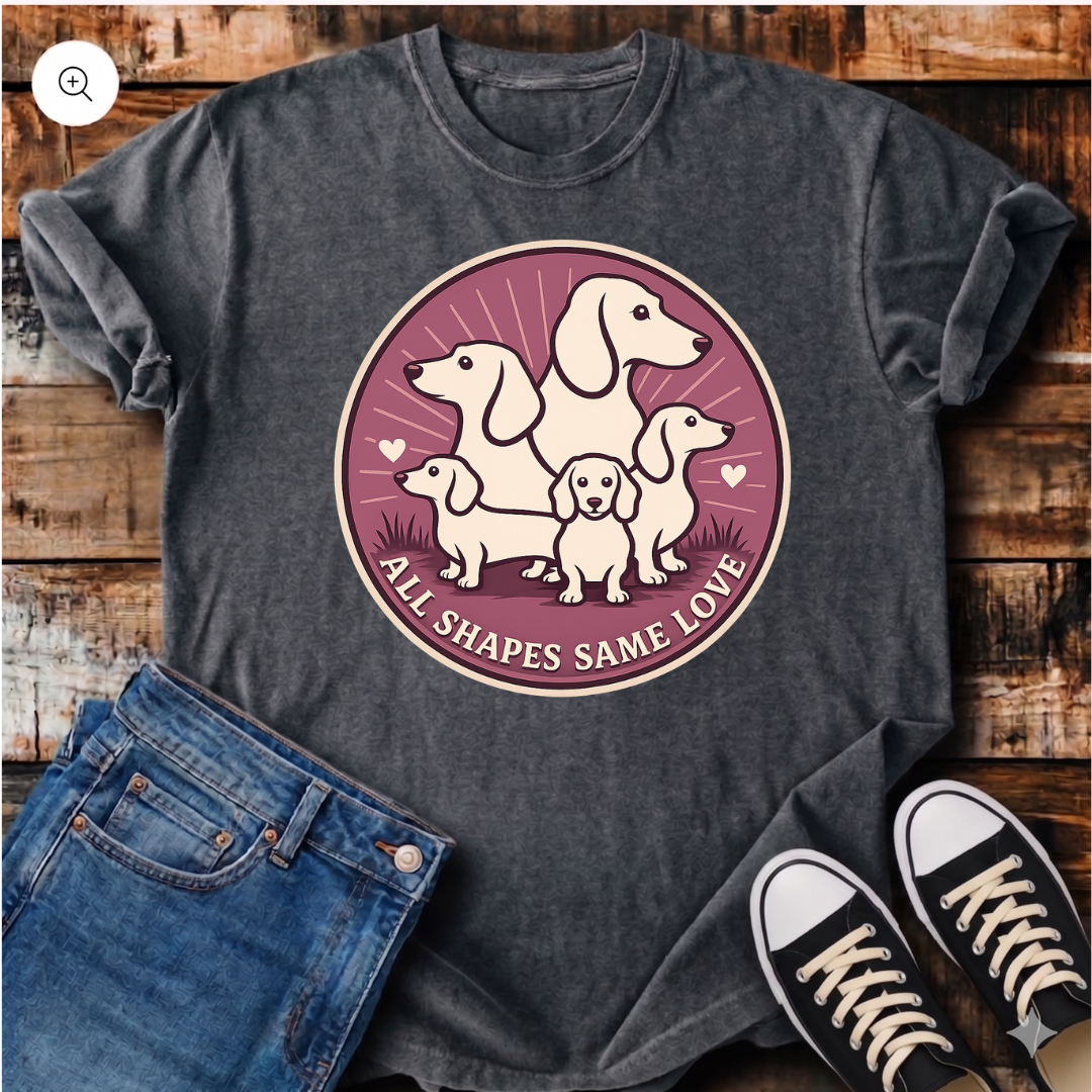 All Shapes Same Love T-Shirt