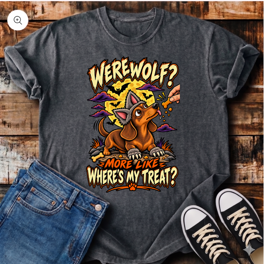 Werewolf Where's my Treat T-Shirt