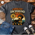 Coolest Dachshund Dad T-Shirt