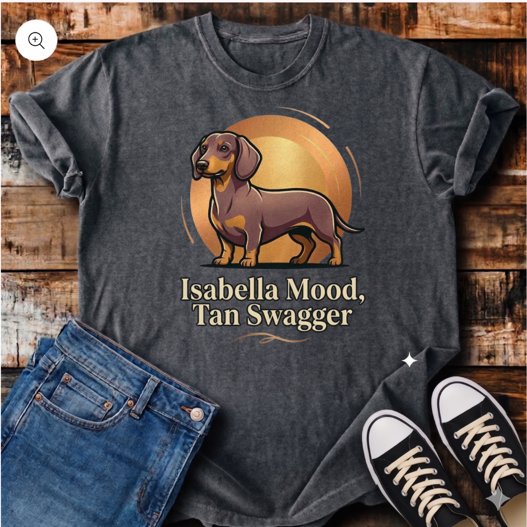 Isabella Mood, Tan Swagger T-Shirt