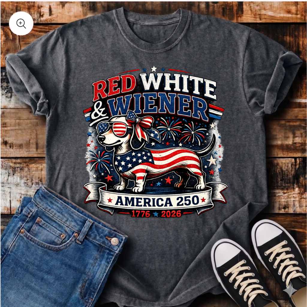 Red, White, & Wiener T-Shirt