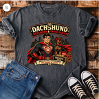 Dachshund Defender and Snack Dealer T-Shirt