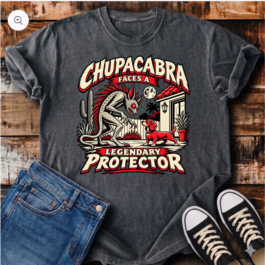Chupacabra and Dachshund T-Shirt