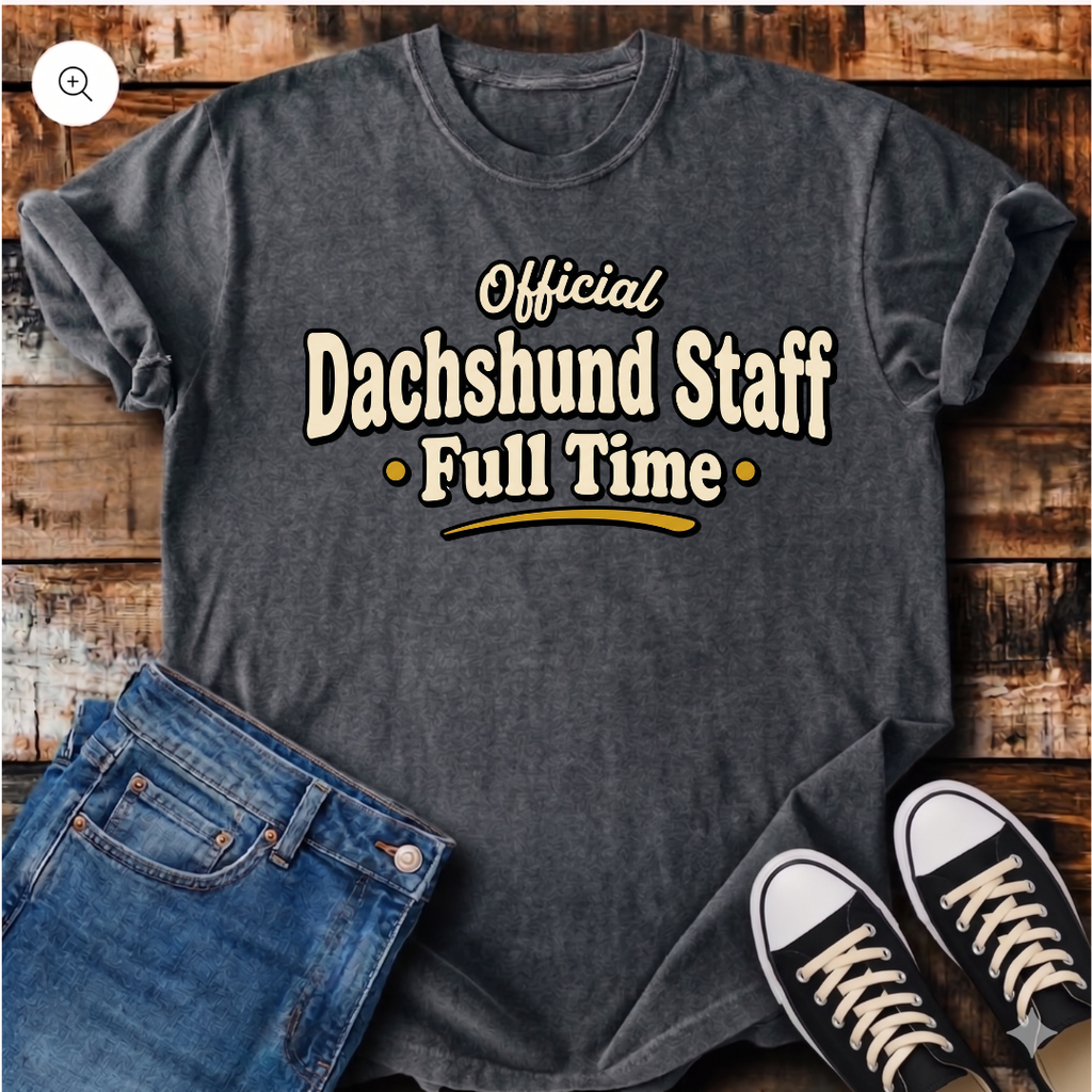 Official Dachshund Staff T-Shirt
