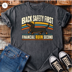 Back Safety First T-Shirt