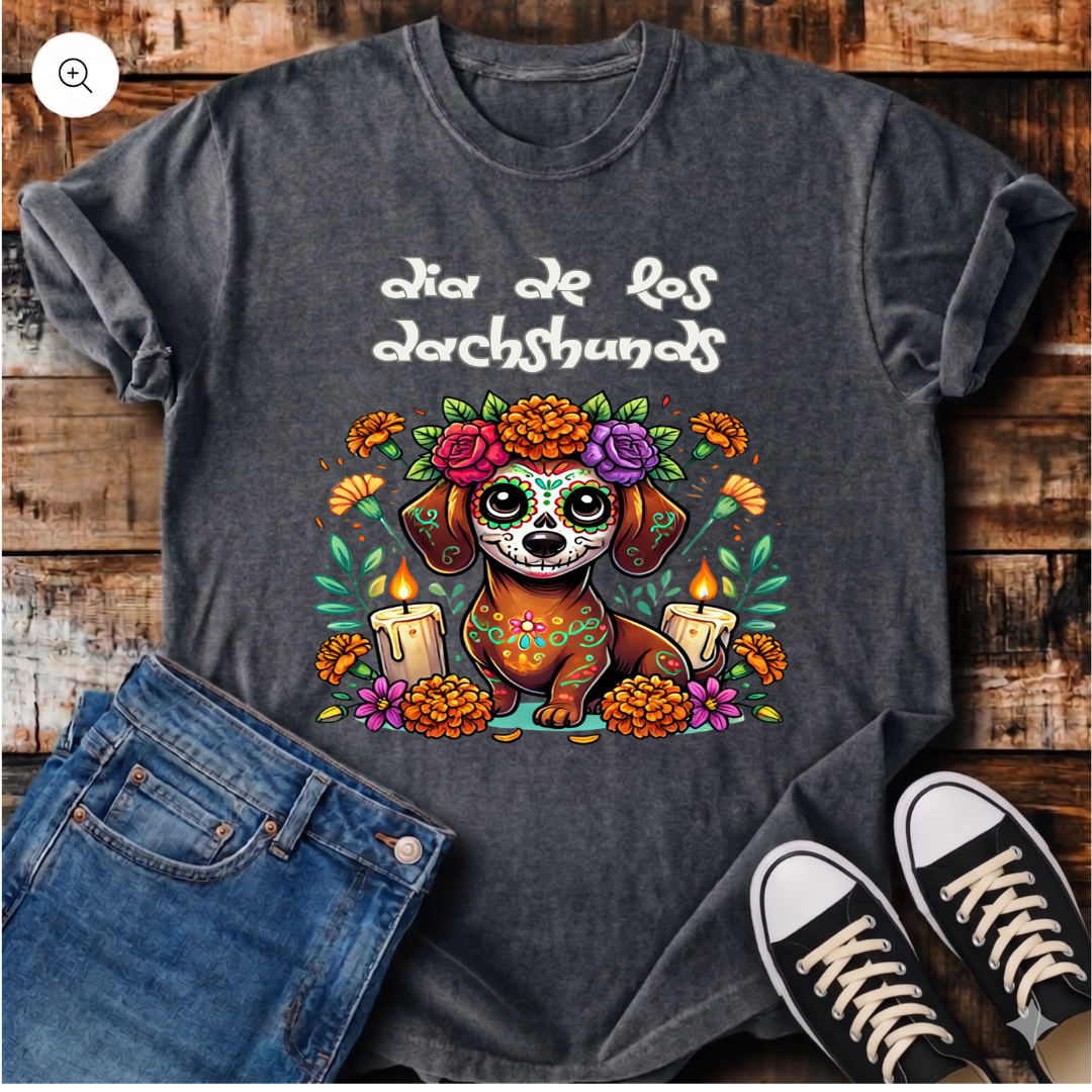 Dia de los Dachshunds T-Shirt