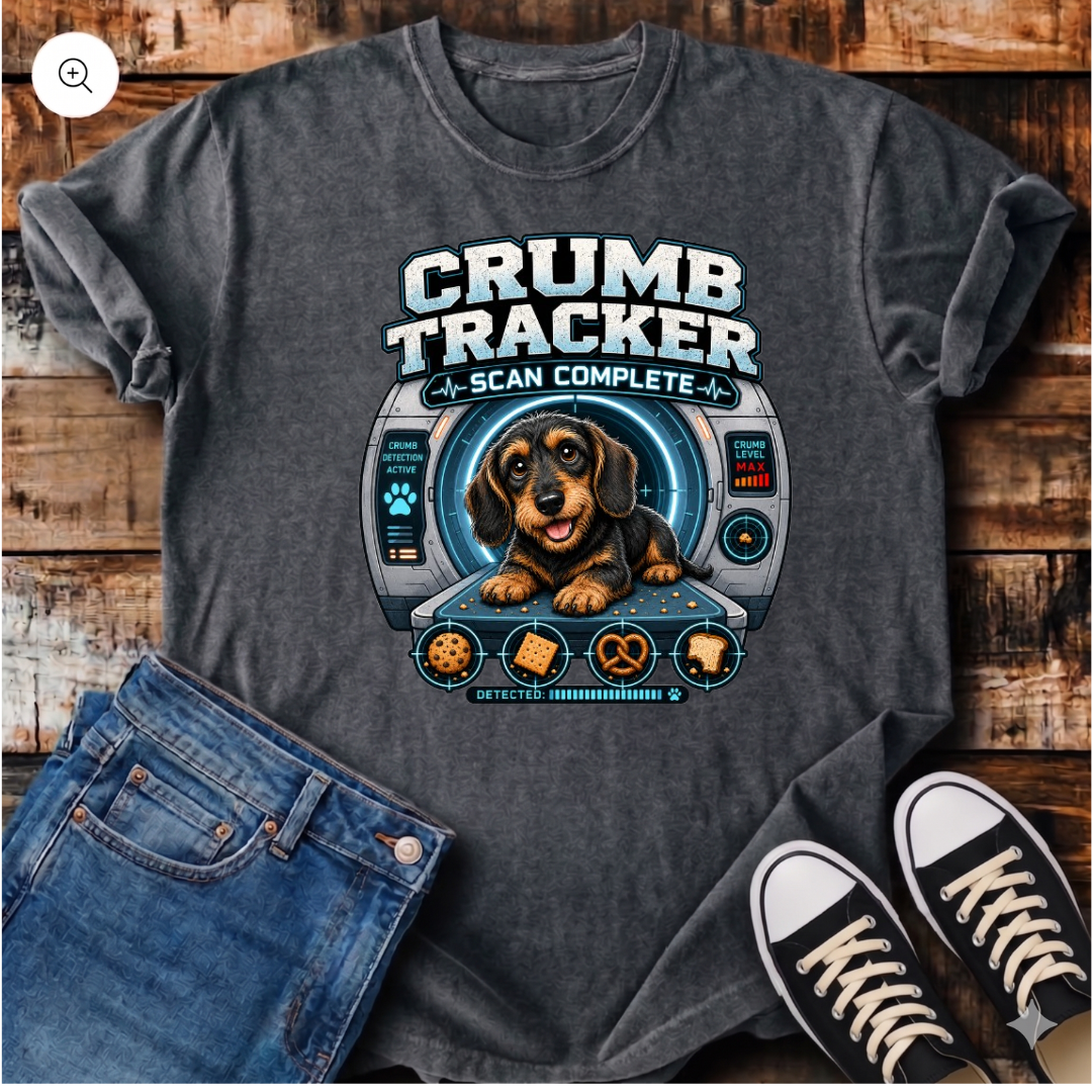 Crumb Tracker Scan Complete T-Shirt