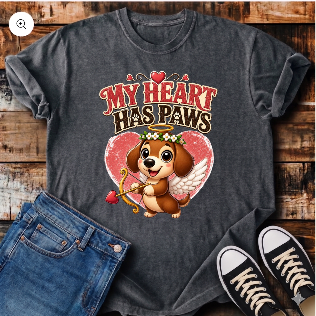 My Heart Has Paws T-Shirt