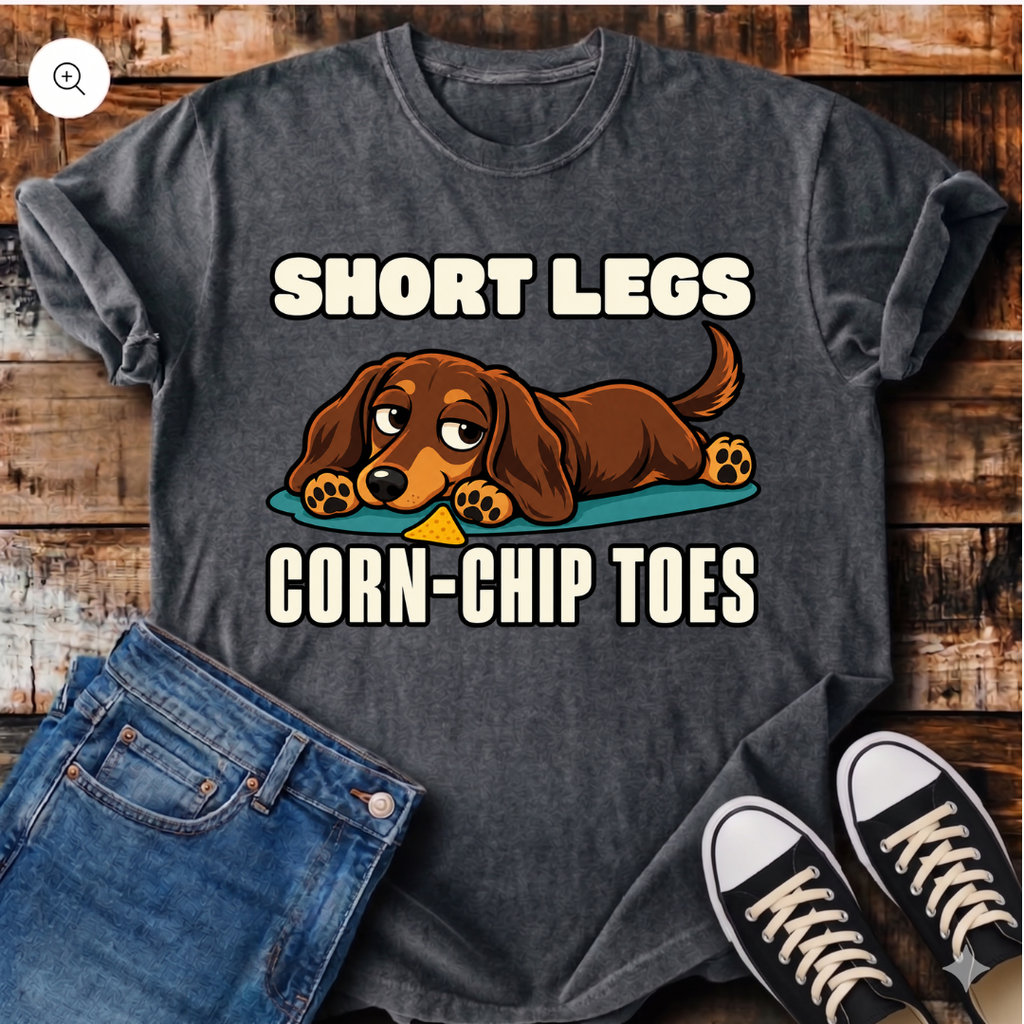Short Legs, Corn Chip Toes T-Shirt