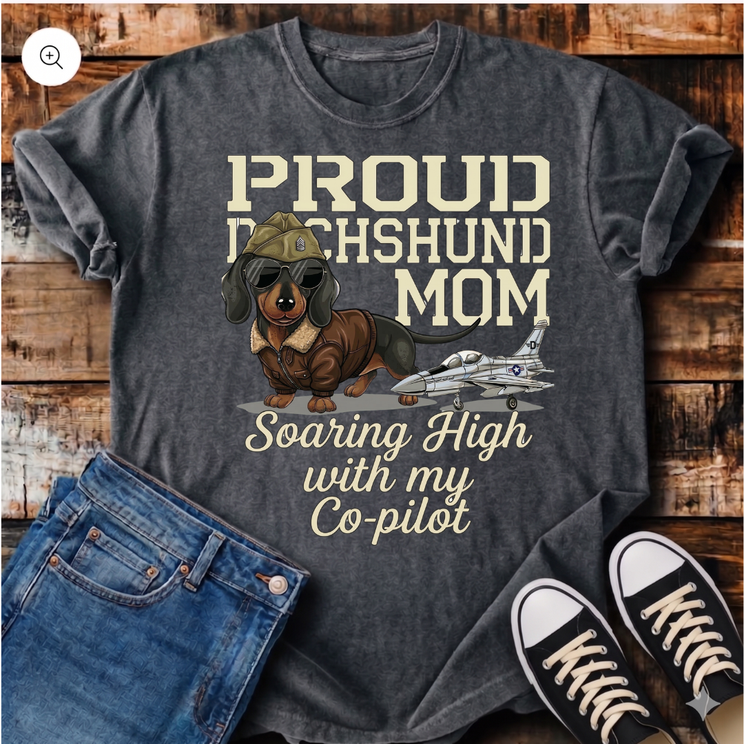 Soaring High With My Co-Pilot T-Shirt