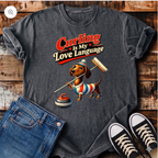 Curling Is My Love Language T-Shirt