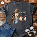 Dachshund Foster Mom T-Shirt