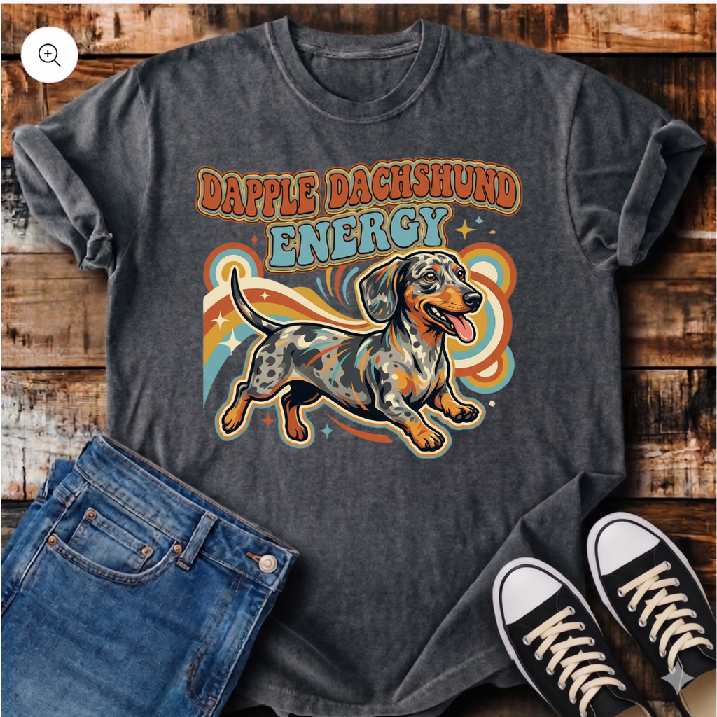 Dapple Dachshund Energy T-Shirt