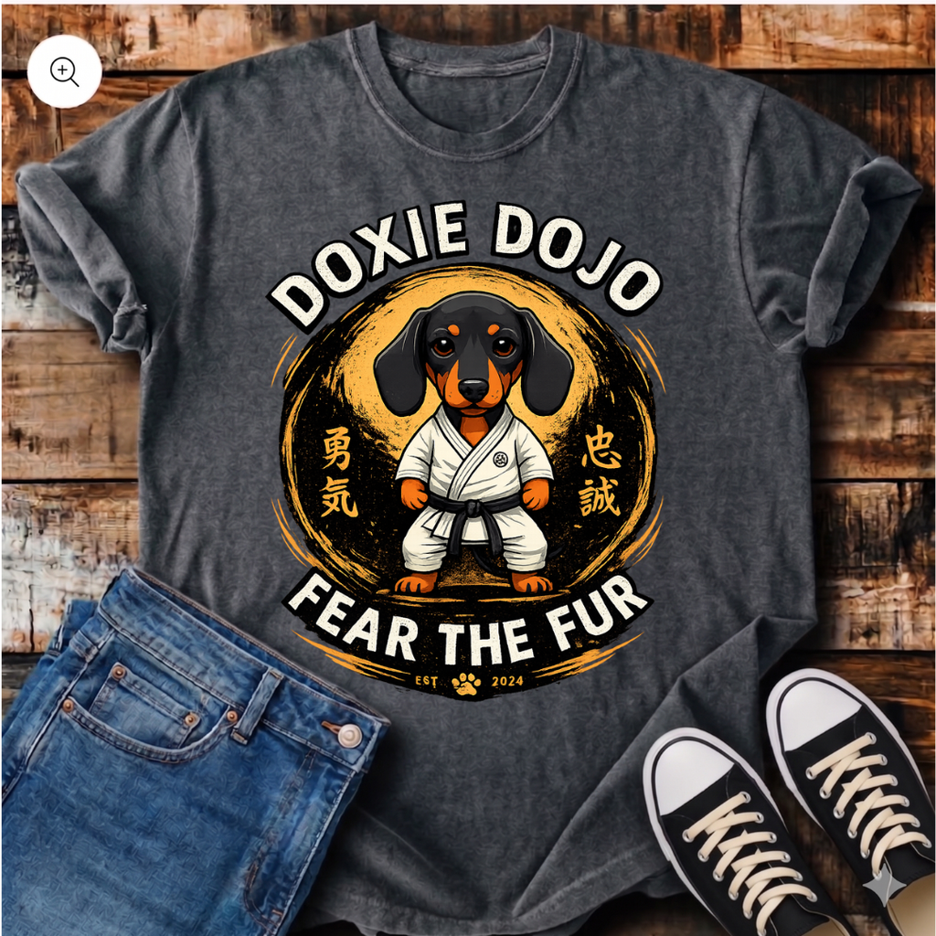 Doxie Dojo Fear The Fur T-Shirt