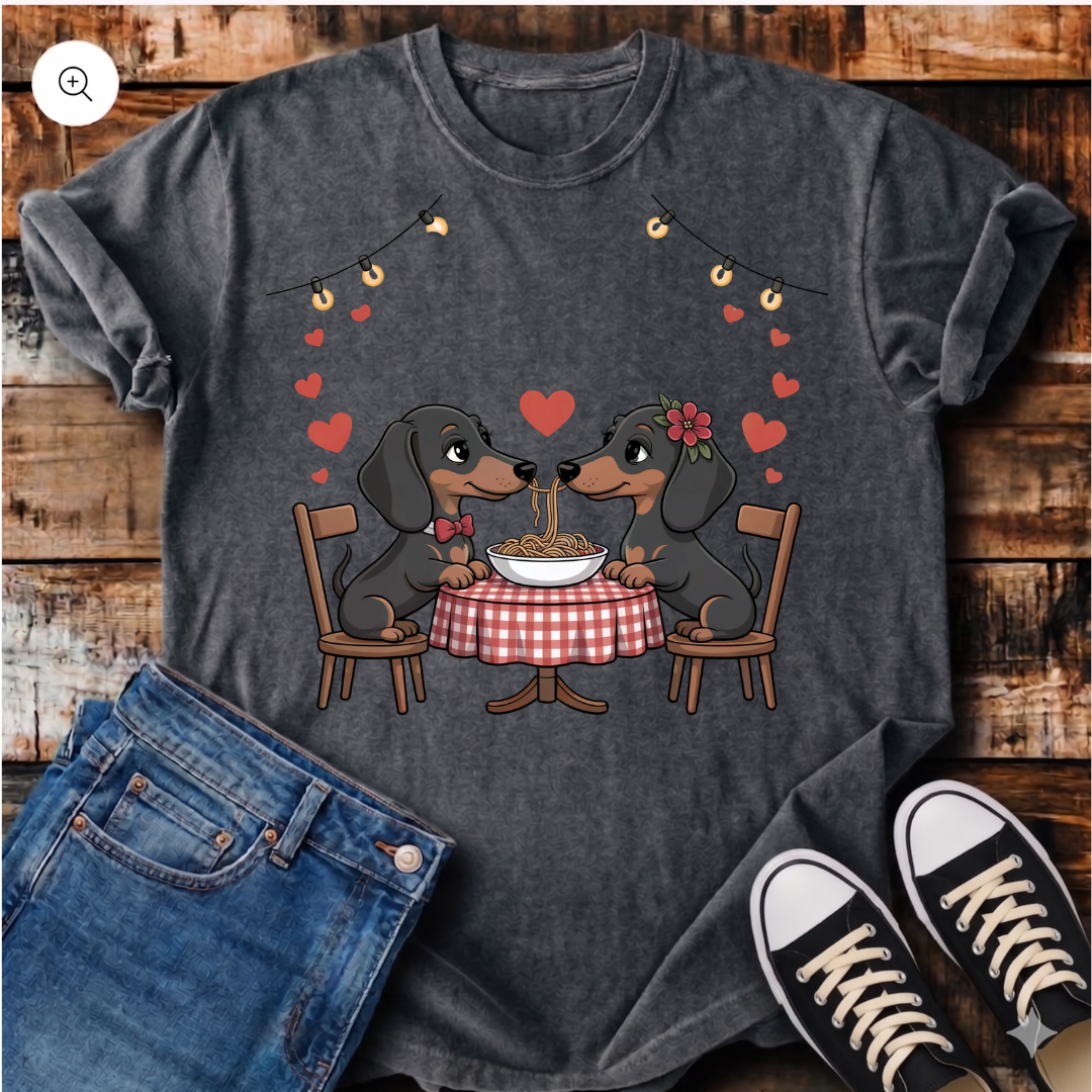 Pasta Couple T-Shirt
