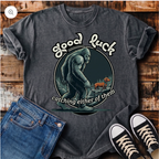 Bigfoot Walking Dachshund T-Shirt