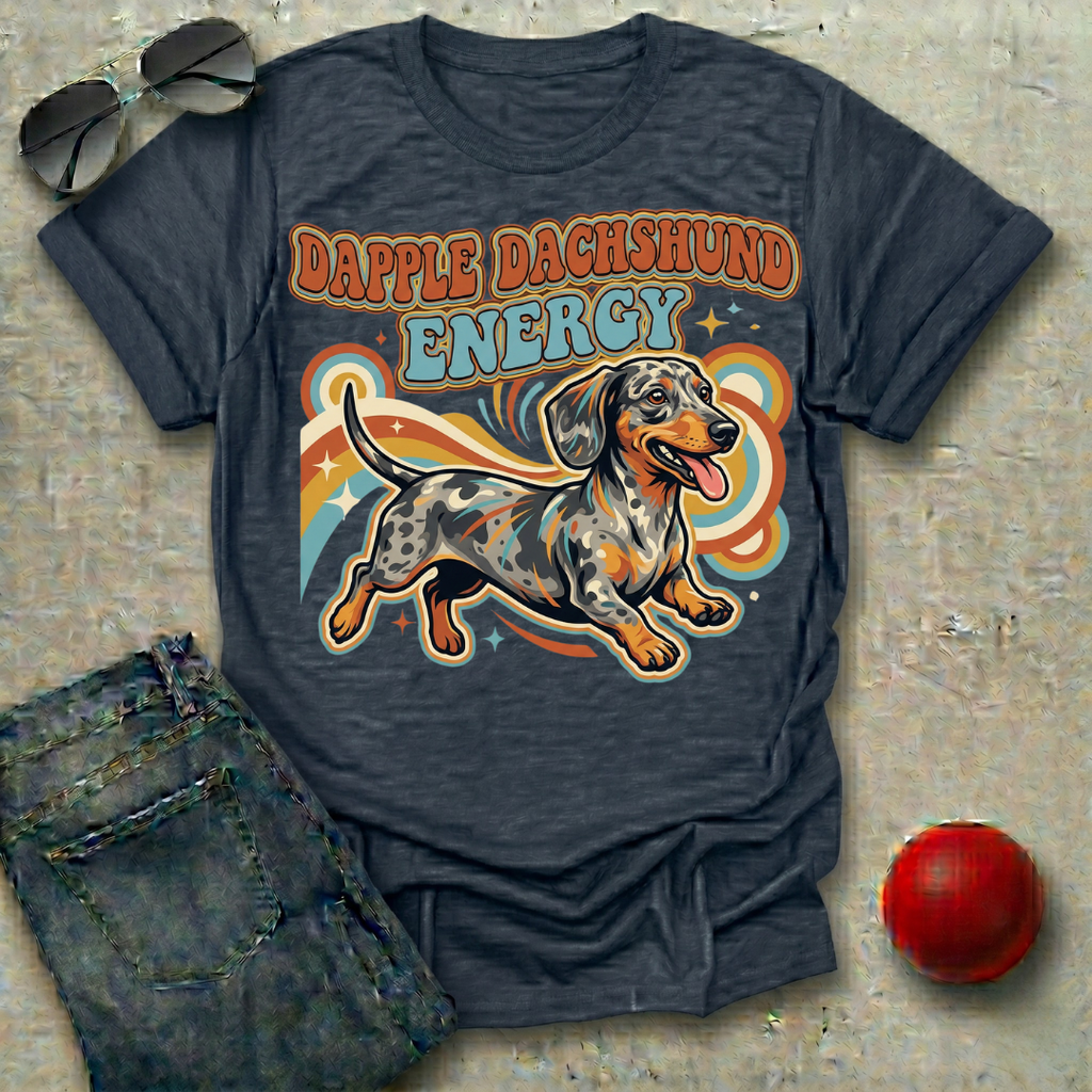 Dapple Dachshund Energy T-Shirt