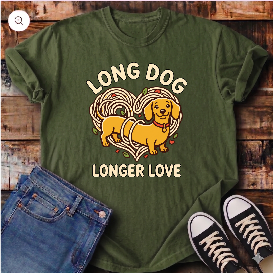 Long Dog Longer Love T-Shirt