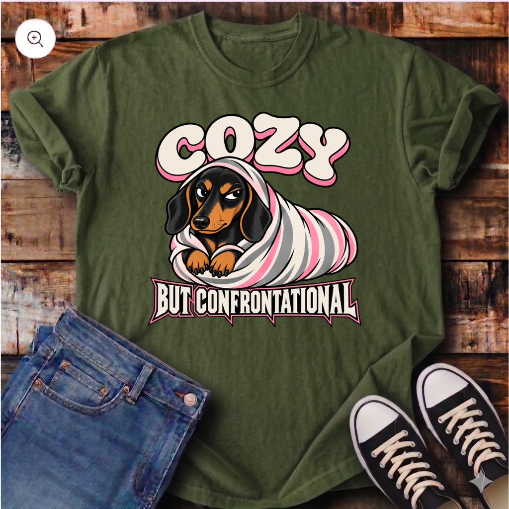 Cozy But Confrontational T-Shirt