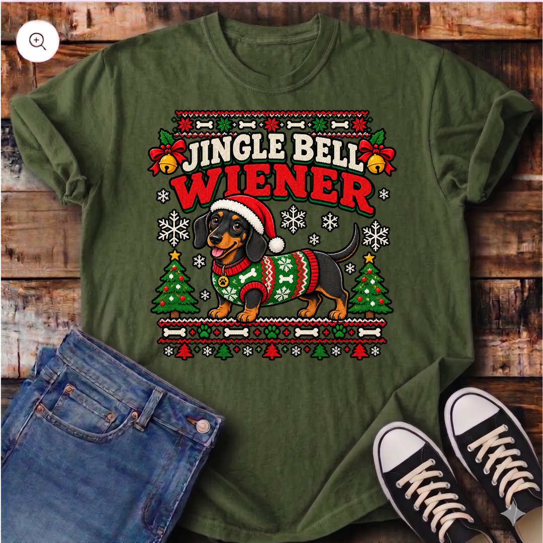 Jingle Bell Wiener T-Shirt