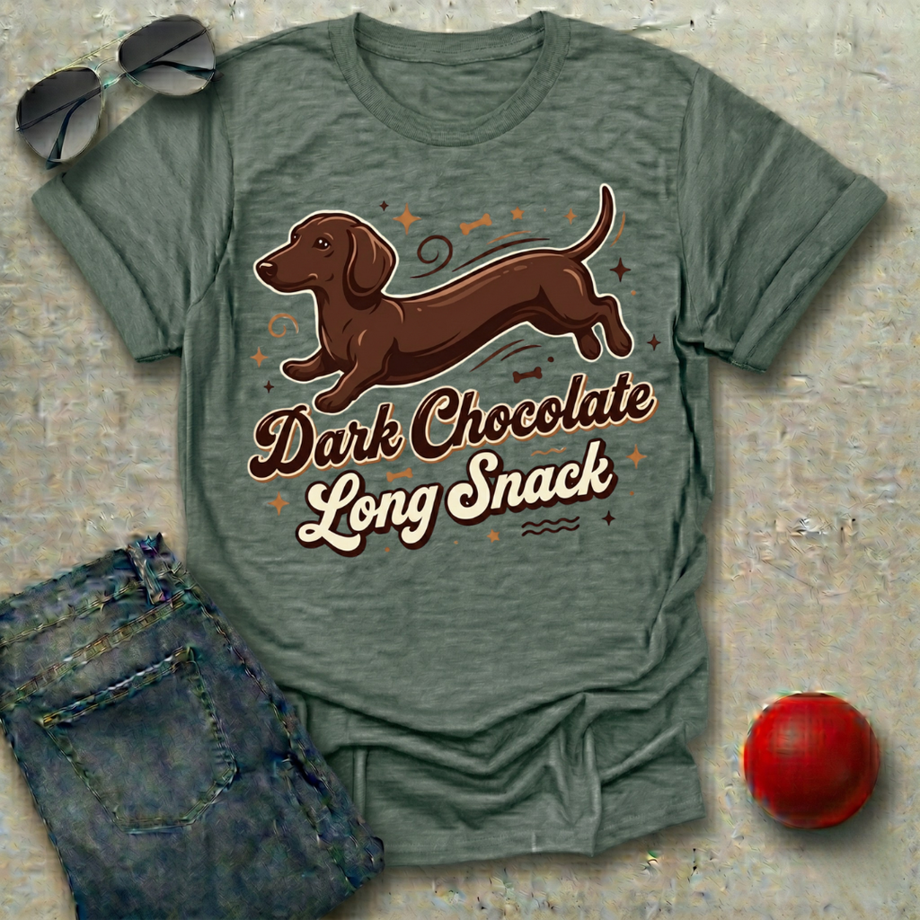Dark Chocolate Long Snack T-Shirt
