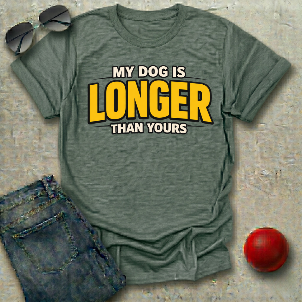 My Dog Is Longer Than Yours T-Shirt