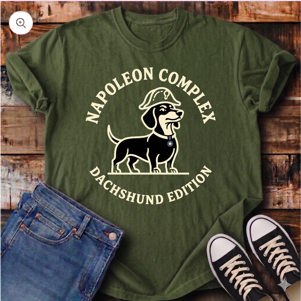 Napoleon Complex Dachshund Edition T-Shirt