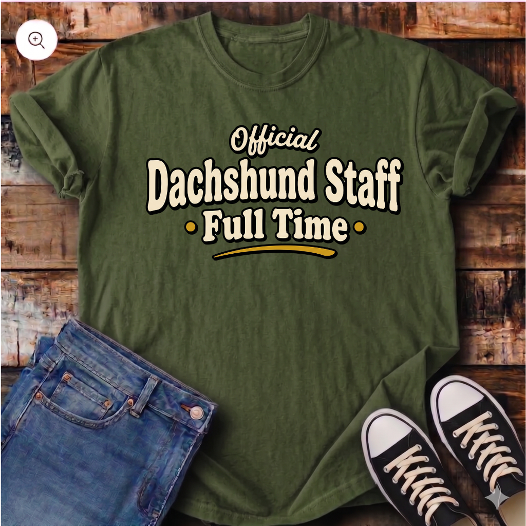 Official Dachshund Staff T-Shirt