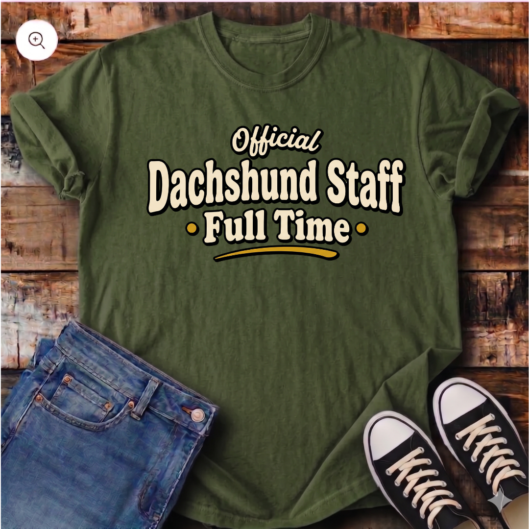 Official Dachshund Staff T-Shirt