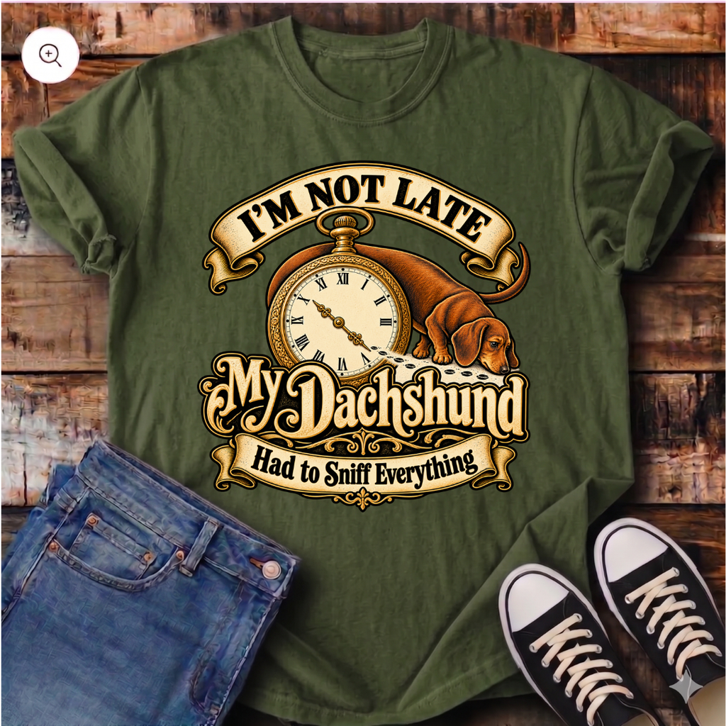 I'm Not Late T-Shirt