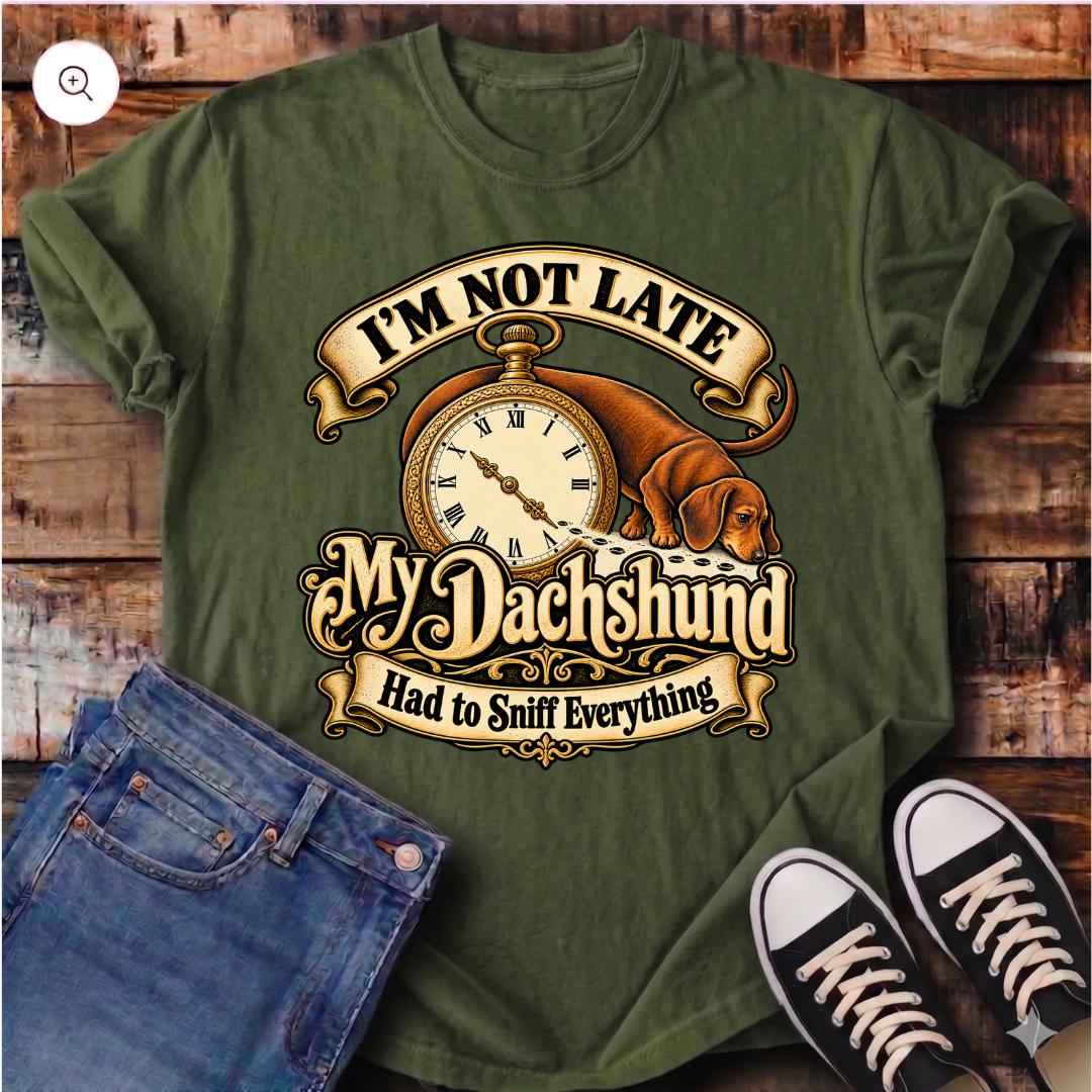 I'm Not Late T-Shirt