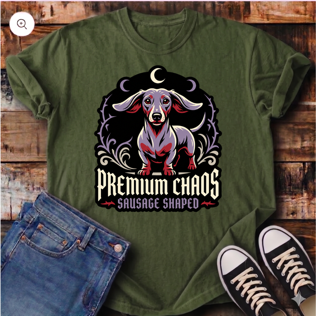 Premium Chaos, Sausage Shaped T-Shirt