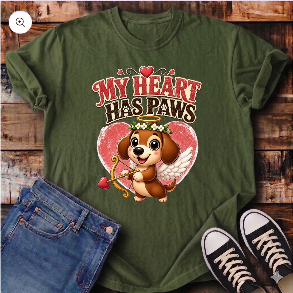 My Heart Has Paws T-Shirt