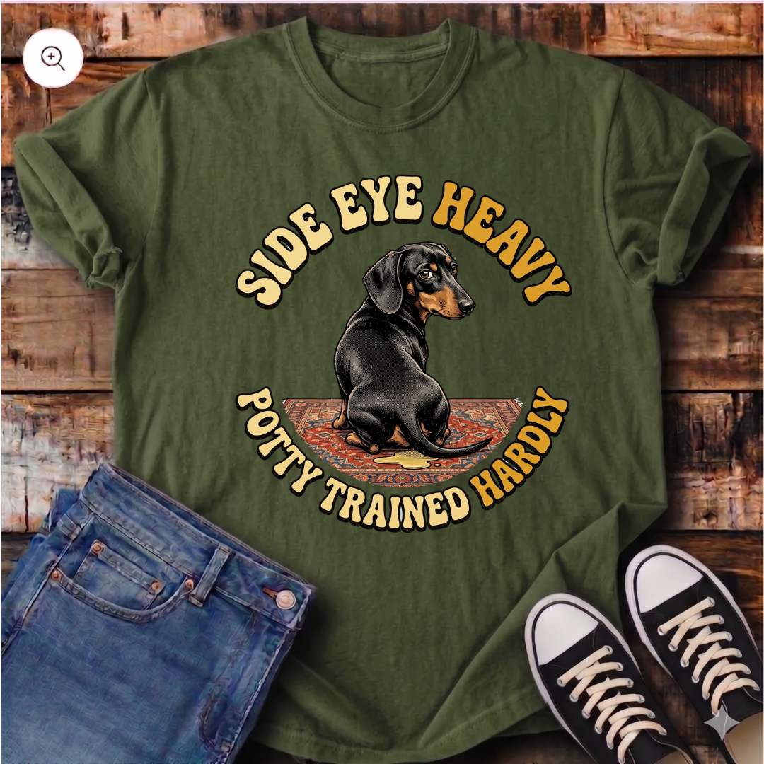 Side Eye Heavy T-Shirt