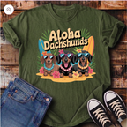 Aloha Dachshunds T-Shirt