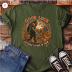 Bigfoot and Thanksgiving Dachshund T-Shirt