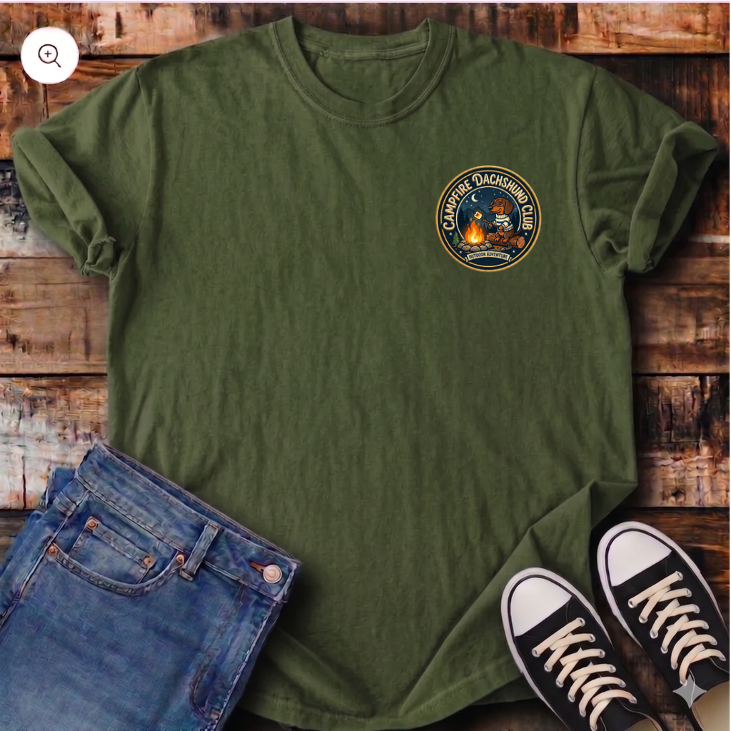 Campfire Dachshund Club T-Shirt