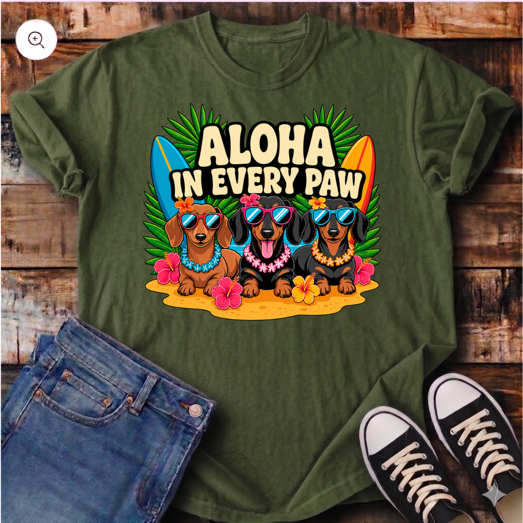 Aloha In Every Paw T-Shirt